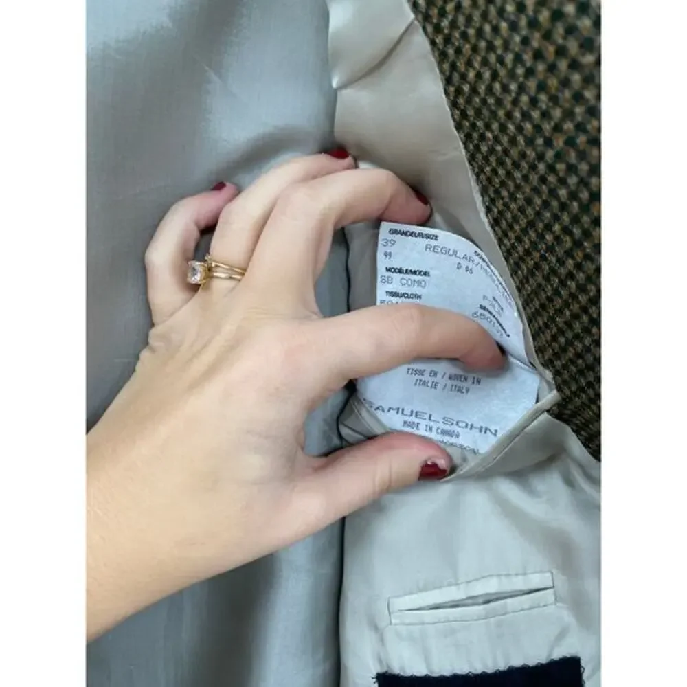 Samuel Sohn EU 39 100% wool Blazer jacket‎